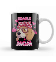 Beagle Mom Proud Owner Kupa Bardak Porselen