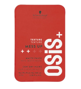 Schwarzkopf Osis+ Mess Up Texture Matte Paste Mat Saç Şekillendirici Gum 100 ml