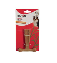 Camon Kemik Şeklinde Bambu Köpek Çiğneme Oyuncağı 18 cm: Dayanıklı Diş Masaj Oyuncağı