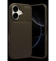 iPhone 17 Auto Focus Karbon Kapak - Kahverengi