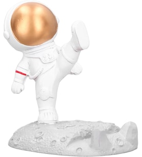 Astronot cep telefonu tutucu, evrensel reçine astronot tablet cep telefonu tutucu, tüm cep telefonu, tablet ve diğer ekran modelleri için uygundur (AÇIK)