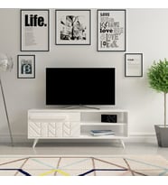 TV Ünitesi İtalya Beyaz 120 cm