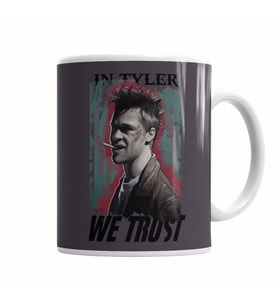 Camiseta Clube da luta em Tyler Durden Kupa Bardak Porselen