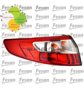 Renault Fluence Sol Arka Stop Lambası Dış Ünite 2010--2015 N11.20568