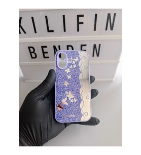 İphone 16 Kelebek Desen Kılıf Modeli