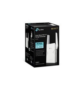 TP-LINK RE235BE WIFI7 BE3600 Çift Bant Menzil Genişletici Priz Tip