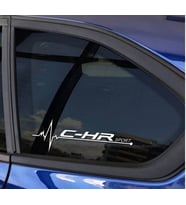 C-HR Yan Cam Sticker Oto Kapı Çıkartma Tuning oto 20 cm x 7 cm yazı 498