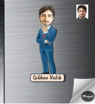 Kişiye Özel Öğretmen Erkek Ahşap Magnet -14