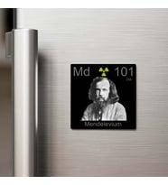 Mendelevium (Mendelevyum) Elementi – Buzdolap Magneti – 9x9 cm