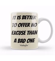 George Washington Quotes Kupa Bardak Porselen