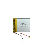 304053 3.7V 600 MAh Li-Polymer Pil Devreli/1.5A