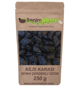 BenimAktar Kilis Karası Çekirdekli Üzüm 250 Gr