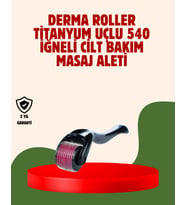 Northcity Dermaroller 1 mm Titanyum 540 İğneli - Akne İzleri ve Çatlak Giderici Cilt Bakım Aleti