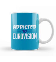 Addicted To Eurovision Kupa Bardak Porselen
