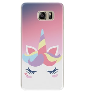 Samsung S7 Edge S20 Fe Plus Ultra S21 S22 Kılıf Boyun Askılı Silikon Sweety Unicorn 1737