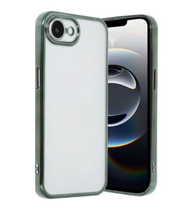 Apple iPhone 16E Kılıf Razer Lensli Silikon - Yeşil