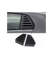 Volkswagen Golf 4 Uyumlu Kelebek Cam Kaplama Vizörü Piano Black