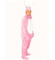 Tavşan Kostümü Yetişkin Model-2 (Pembe)