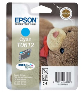 Tonersepeti Epson T0612 C13T06124020 Orjinal Mavi Kartuş