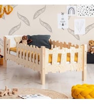 Markaawm Çam Yatak Montessori Bebek ve Çocuk Karyolası Jüpiter