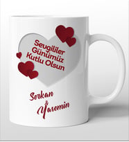 Sevgililer Gününe Özel Kupa Bardak 4