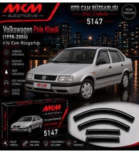 Volkswagen Polo Klasik (1998-2004) 4'lü Mugen Cam Rüzgarlığı