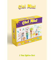 Cici Mici 2-3 Yaş Okul Öncesi Eğitim Seti - Zarife Üspolat Yazıcı - Mor Elma Yayınları