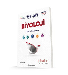 Limit Yayınları 2024 - 2025 Müfredat Yeni Nesil AYT BİYOLOJİ SORU BANKASI (Çok Renkli)