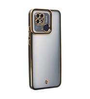 Xiaomi Redmi 10c Kılıf Liva Lens Silikon - Siyah