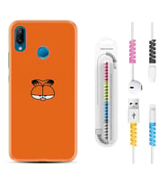 Huawei P20 Lite Mate 10 20 Lite Pro P40 Lite KılıfKablo Koruma Spiral Silikon Garfi 1733