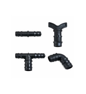 20 mm Damlama Ek Parçası (Dirsek,Düz Ek, Te Ek, Tapa 200 Adet)