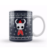 Christmas Hollow Knight Knit Kupa Bardak Porselen