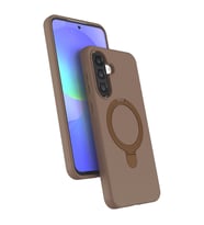 Samsung Galaxy A37 5g Regal Magsafe Standlı Kapak - Çöl Titanyum