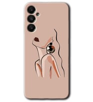 Galaxy A05s Kılıf HD Desen Baskılı Kılıf - Çizim Silüet
