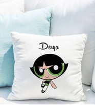 Power Puff Girls Tasarımlı Yastık Kişiye Özel