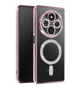 Xiaomi Redmi 14C Joke Simli Magneticsafe Kılıf - Pembe