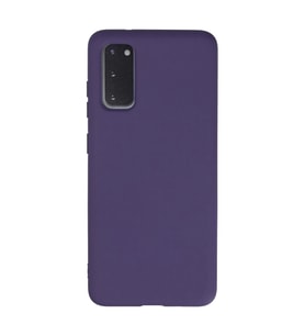 Samsung Galaxy S20 Kılıf Nano İçi Kadife Silikon - Mor