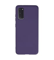 Samsung Galaxy S20 Kılıf Nano İçi Kadife Silikon - Mor