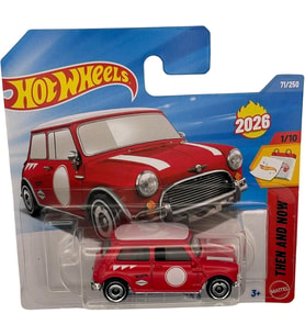Hot Wheels - Austin Mini Cooper S - Kırmızı (1/64) JJK94
