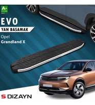S-Dizayn Opel Grandland 2 Hybrid Benzinli Evo Krom Yan Basamak 193 Cm 2024 Üzeri A+ Kalite