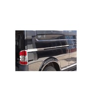 Mercedes Sprinter Uyumlu W906 Ncv3 Sürgülü Kapı Çıtası 2 Parça Krom (U.Ş) 2006 Ve Sonrası