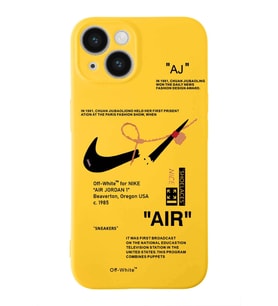Apple iPhone 14  Lansman Kılıf Sneakers  Tasarımlı Altı Kapalı İçi Kadife Kaplı  Kapak (Şeffaf)