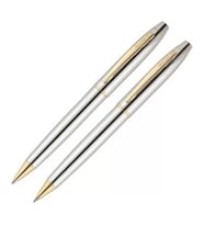 Scrikss 35 Gold-Chrome (Tükenmez-Kurşun)