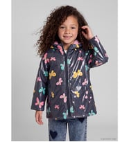 LCW Kids Lacivert İ Pelüş Astarlı Kız Çocuk Mont