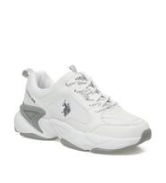 U.S. POLO ASSN. 5F MAYBE WMN 5PR BAYAN SPOR AYAKKABI BEYAZ 36-40 Beyaz