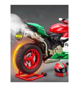 Ducati Panigale 1199 Maket - 1:9 Işıklı Dumanlı Efektli