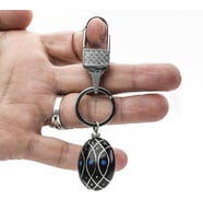 Gümüş Desen  Anahtarlık (Standart)