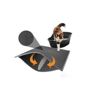 Kedi Tuvalet Önü Paspası Büyük Boy (Karışık)