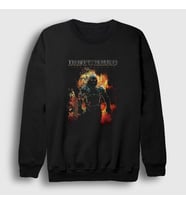Presmono Unisex Siyah Indestructible Disturbed Sweatshirt 381101tt