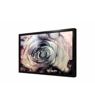 Tablosan Modern Gül Çerçeveli Cam Tablo